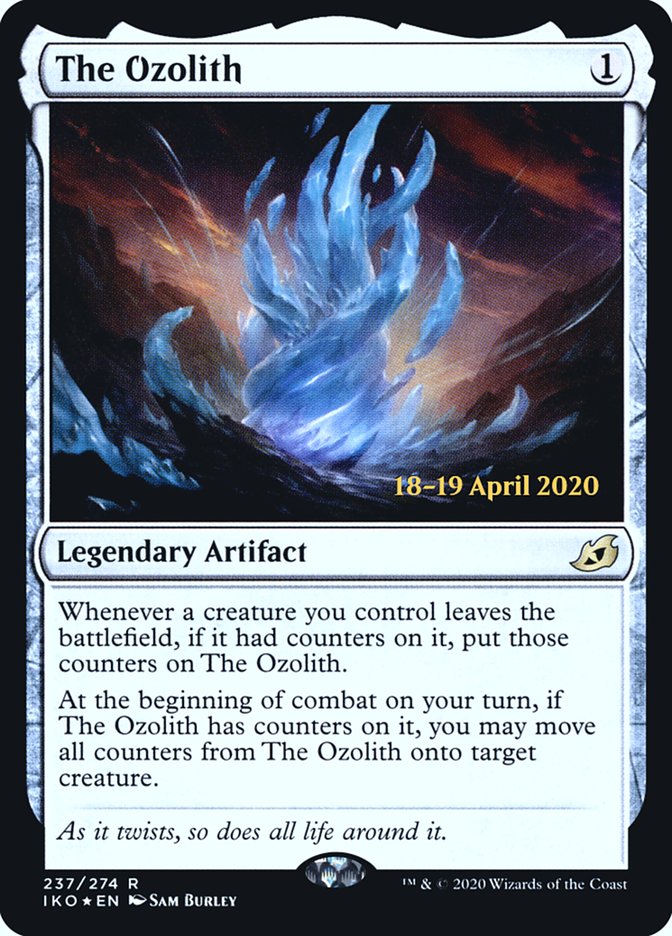 The Ozolith  [Ikoria: Lair of Behemoths Prerelease Promos] | Cracking-Singles