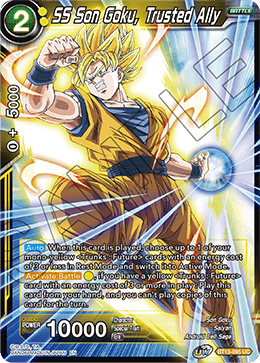 SS Son Goku, Trusted Ally (Uncommon) [BT13-095] | Cracking-Singles