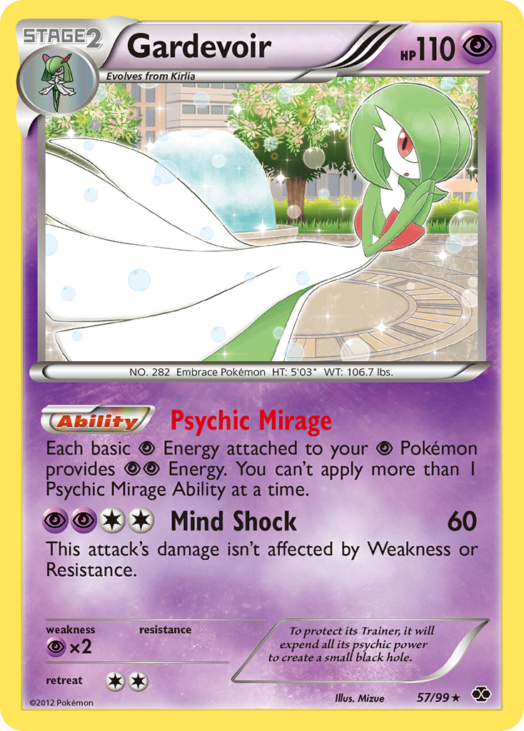 Gardevoir (57/99) [Black & White: Next Destinies] | Cracking-Singles