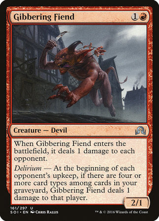 Gibbering Fiend [Shadows over Innistrad] | Cracking-Singles