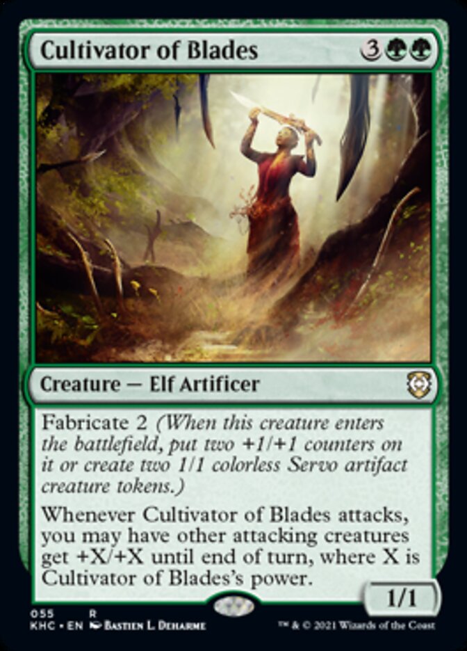 Cultivator of Blades [Kaldheim Commander] | Cracking-Singles