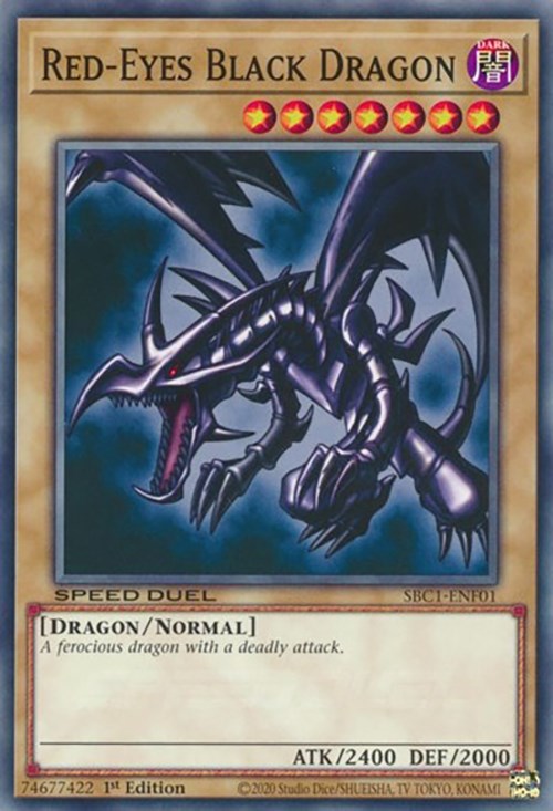 Red-Eyes Black Dragon [SBC1-ENF01] Common | Cracking-Singles