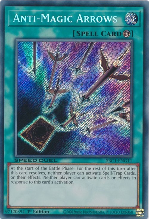 Anti-Magic Arrows [SBC1-ENG11] Secret Rare | Cracking-Singles