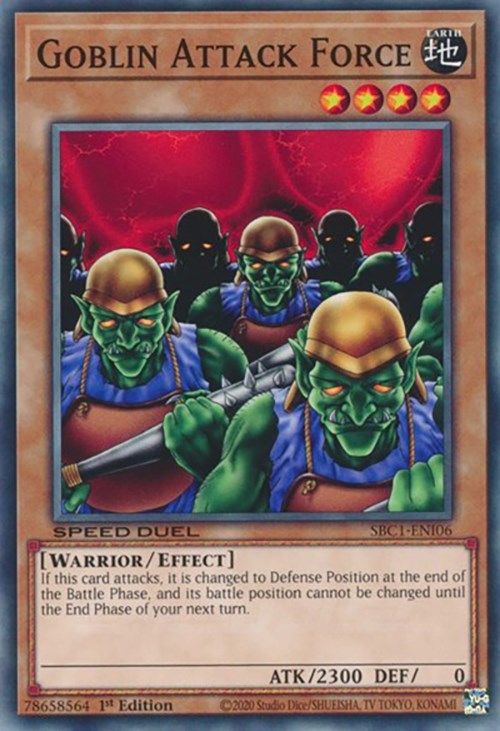 Goblin Attack Force [SBC1-ENI06] Common | Cracking-Singles