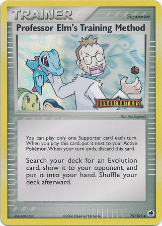 Professor Elm's Training Method (79/101) (Stamped) [EX: Dragon Frontiers] | Cracking-Singles