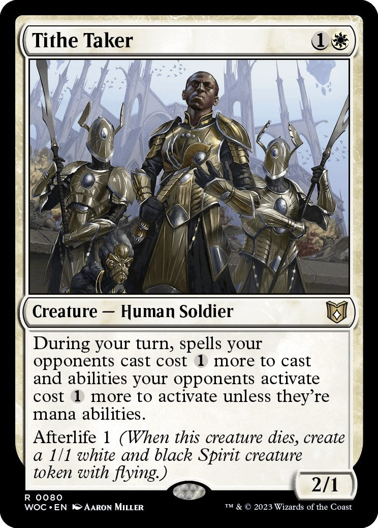 Tithe Taker [Wilds of Eldraine Commander] | Cracking-Singles