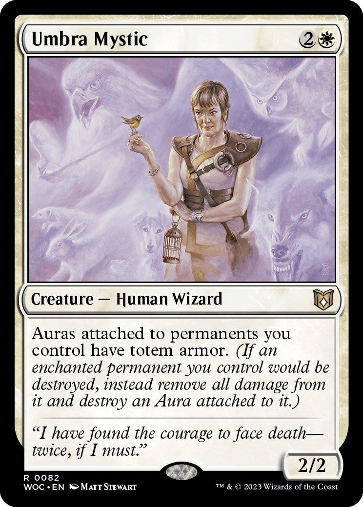 Umbra Mystic [Wilds of Eldraine Commander] | Cracking-Singles