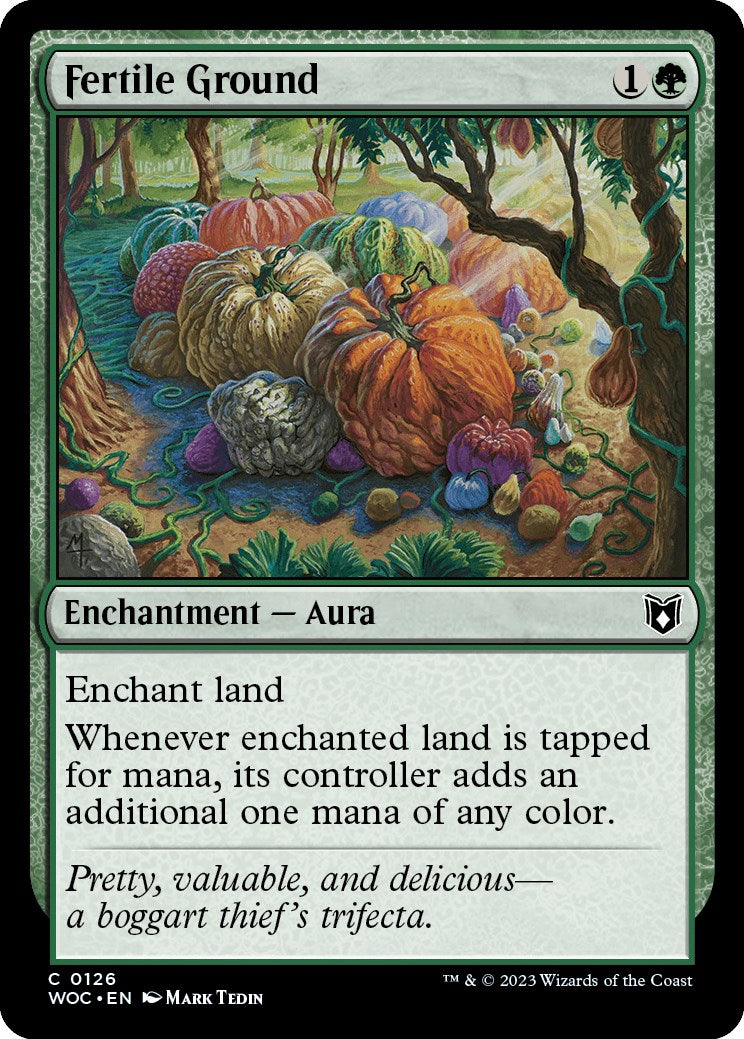 Fertile Ground [Wilds of Eldraine Commander] | Cracking-Singles