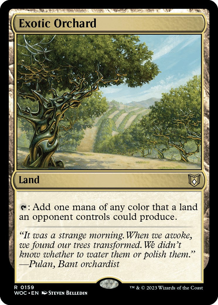 Exotic Orchard [Wilds of Eldraine Commander] | Cracking-Singles