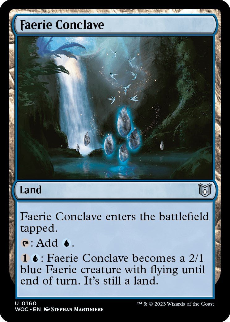 Faerie Conclave [Wilds of Eldraine Commander] | Cracking-Singles