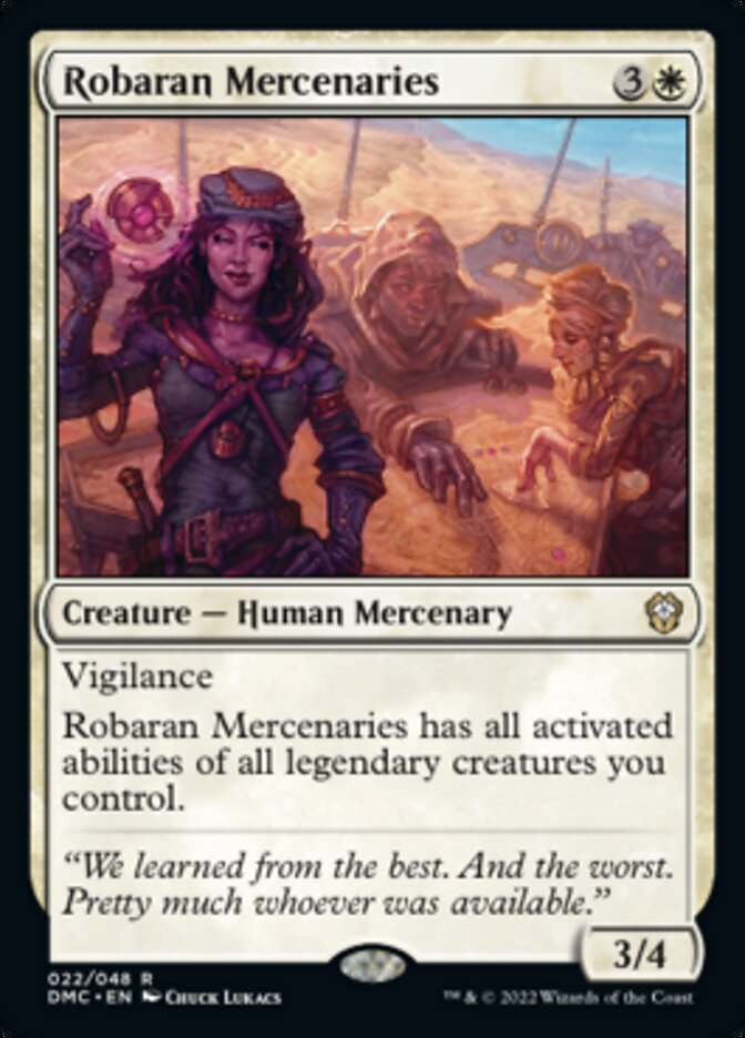 Robaran Mercenaries [Dominaria United Commander] | Cracking-Singles