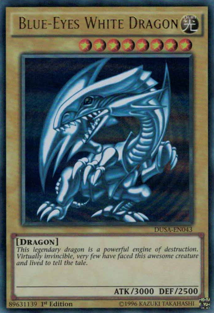 Blue-Eyes White Dragon [DUSA-EN043] Ultra Rare | Cracking-Singles