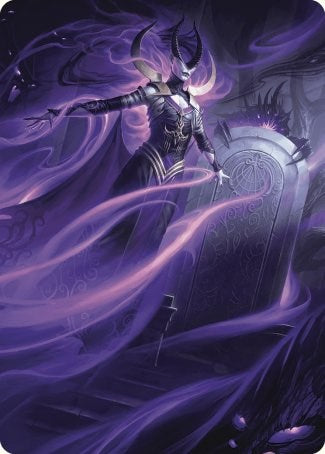 Ashiok, Wicked Manipulator Art Card (10/81) [Wilds of Eldraine Art Series] | Cracking-Singles