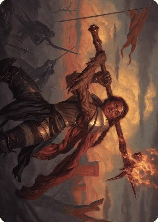 Imodane, the Pyrohammer Art Card [Wilds of Eldraine Art Series] | Cracking-Singles