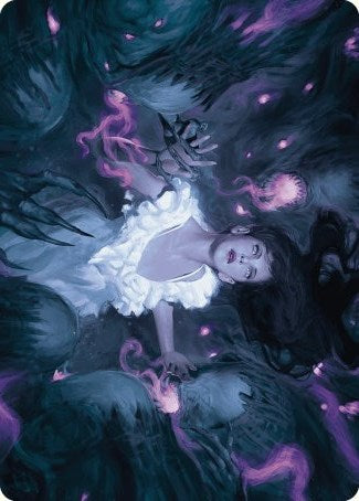 Neva, Stalked by Nightmares Art Card [Wilds of Eldraine Art Series] | Cracking-Singles