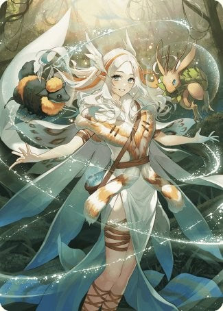 Karmic Justice Anime Art Card [Wilds of Eldraine Art Series] | Cracking-Singles