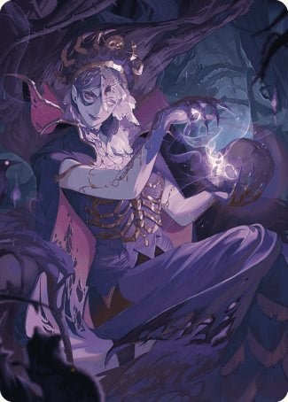 Necropotence Art Card [Wilds of Eldraine Art Series] | Cracking-Singles