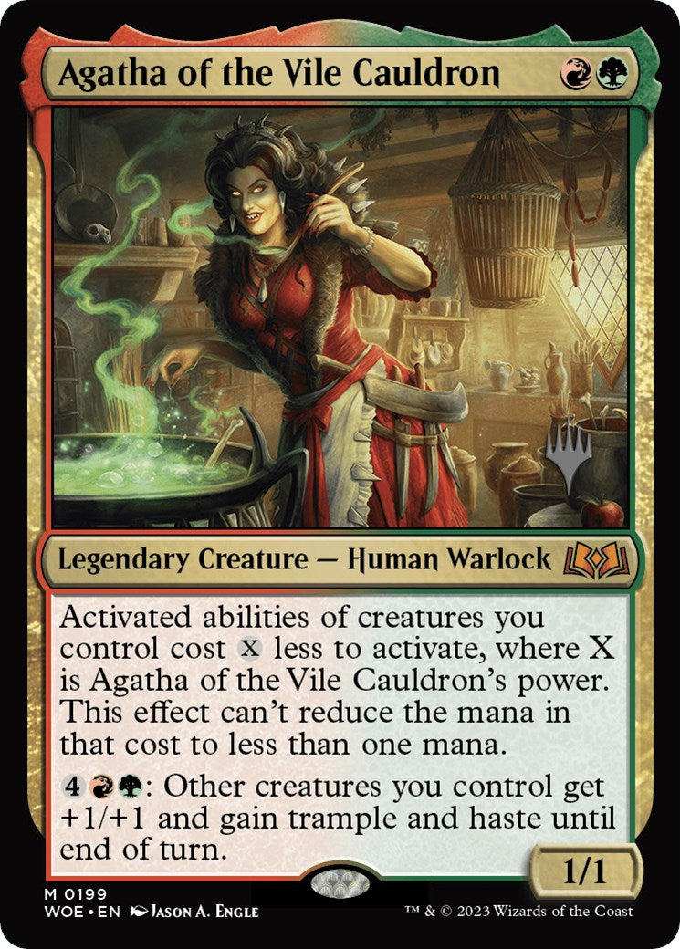 Agatha of the Vile Cauldron (Promo Pack) [Wilds of Eldraine Promos] | Cracking-Singles