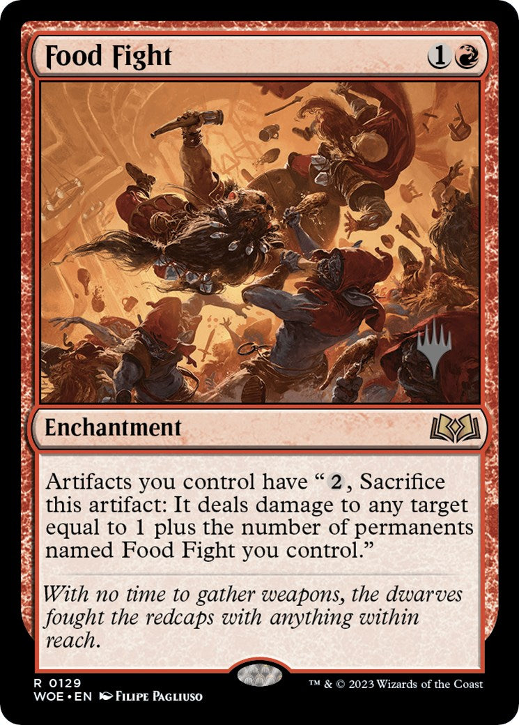 Food Fight (Promo Pack) [Wilds of Eldraine Promos] | Cracking-Singles