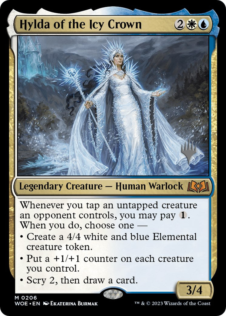 Hylda of the Icy Crown (Promo Pack) [Wilds of Eldraine Promos] | Cracking-Singles