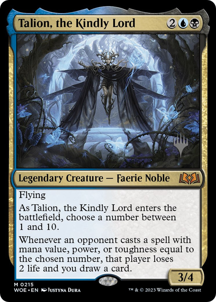 Talion, the Kindly Lord (Promo Pack) [Wilds of Eldraine Promos] | Cracking-Singles