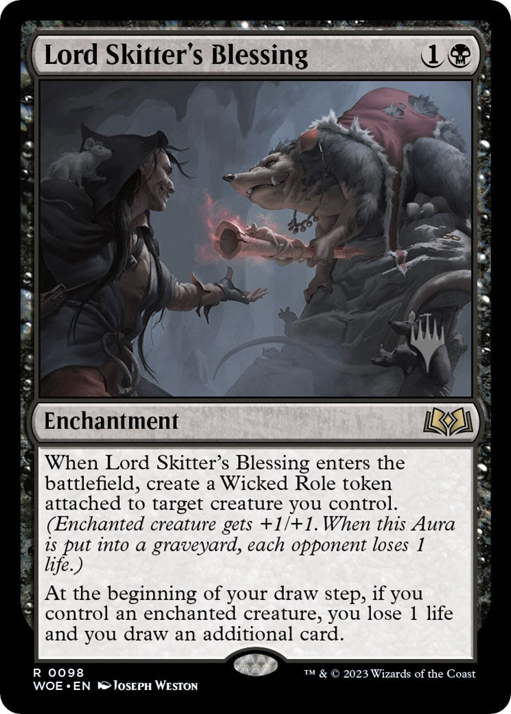 Lord Skitter's Blessing (Promo Pack) [Wilds of Eldraine Promos] | Cracking-Singles