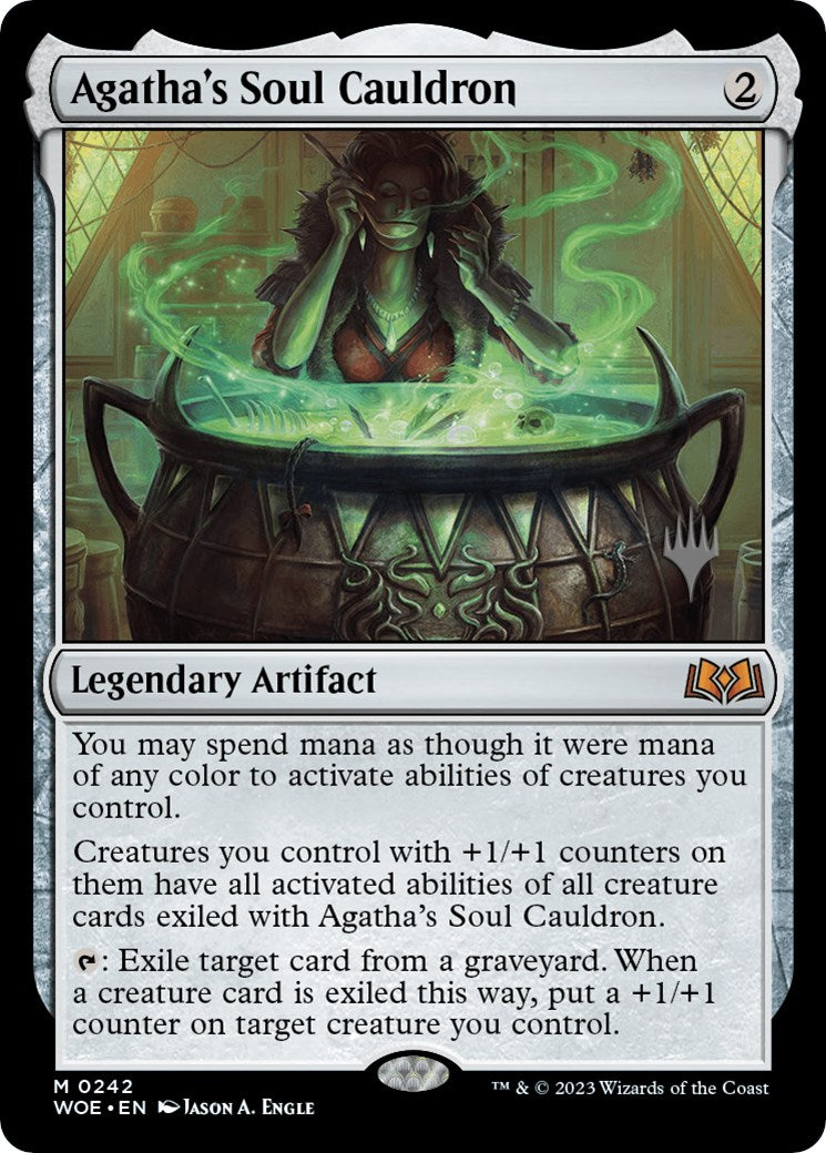 Agatha's Soul Cauldron (Promo Pack) [Wilds of Eldraine Promos] | Cracking-Singles