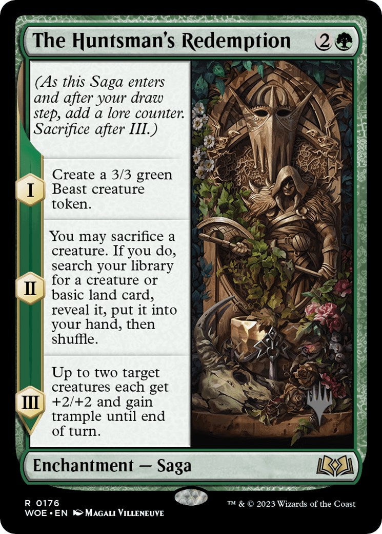 The Huntsman's Redemption (Promo Pack) [Wilds of Eldraine Promos] | Cracking-Singles