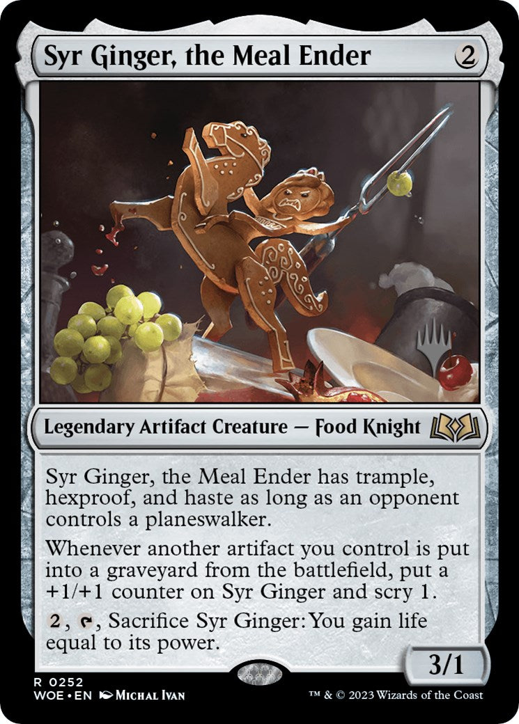 Syr Ginger, the Meal Ender (Promo Pack) [Wilds of Eldraine Promos] | Cracking-Singles