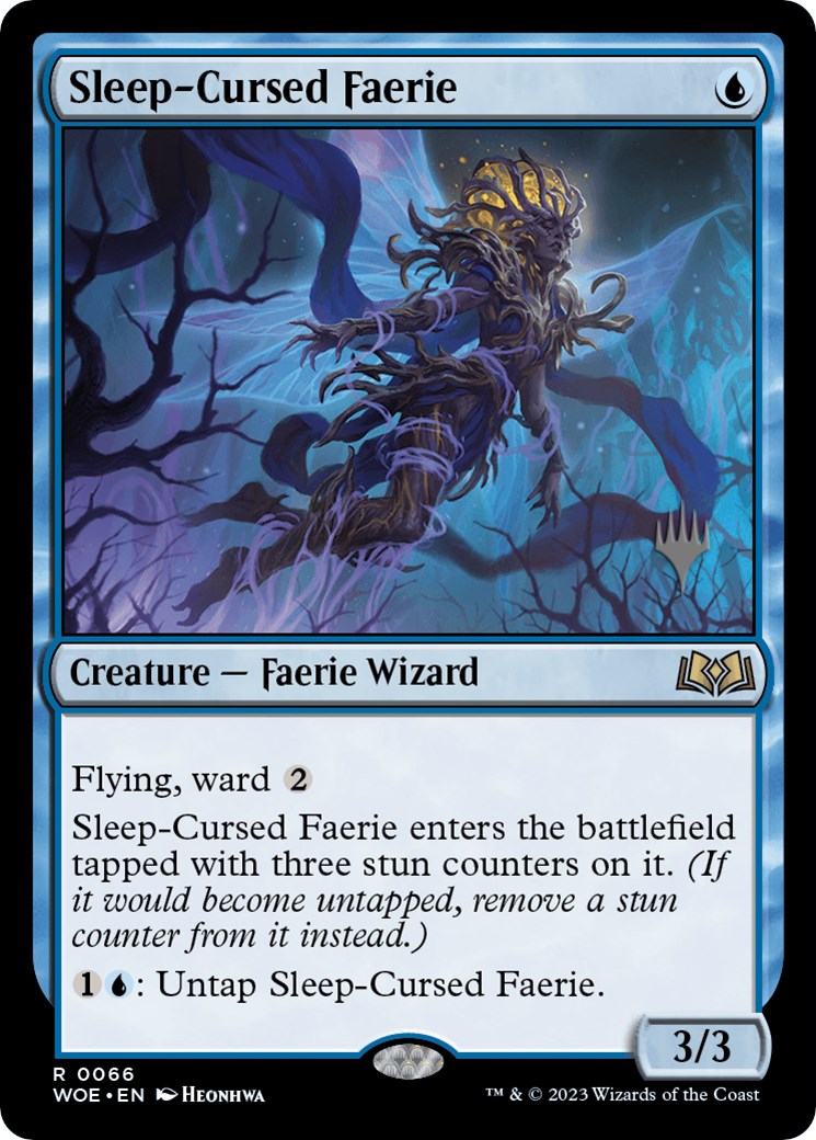 Sleep-Cursed Faerie (Promo Pack) [Wilds of Eldraine Promos] | Cracking-Singles