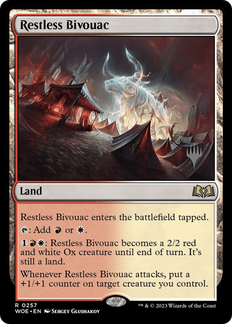 Restless Bivouac (Promo Pack) [Wilds of Eldraine Promos] | Cracking-Singles