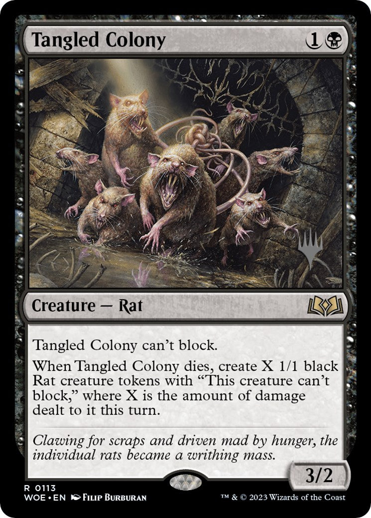 Tangled Colony (Promo Pack) [Wilds of Eldraine Promos] | Cracking-Singles