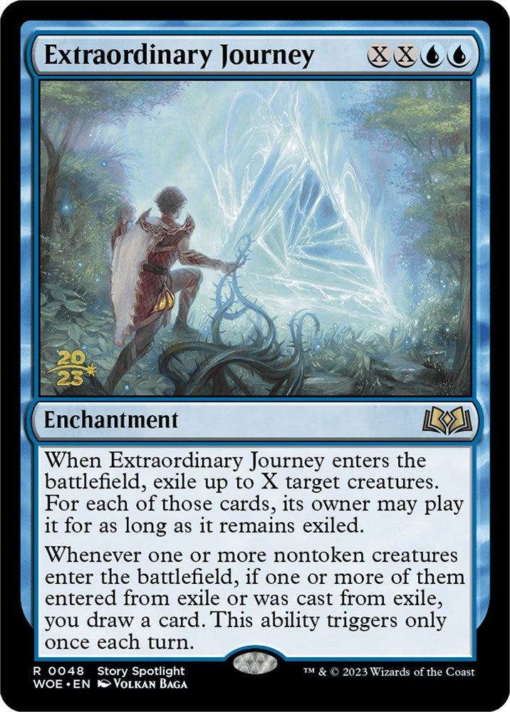 Extraordinary Journey [Wilds of Eldraine Prerelease Promos] | Cracking-Singles