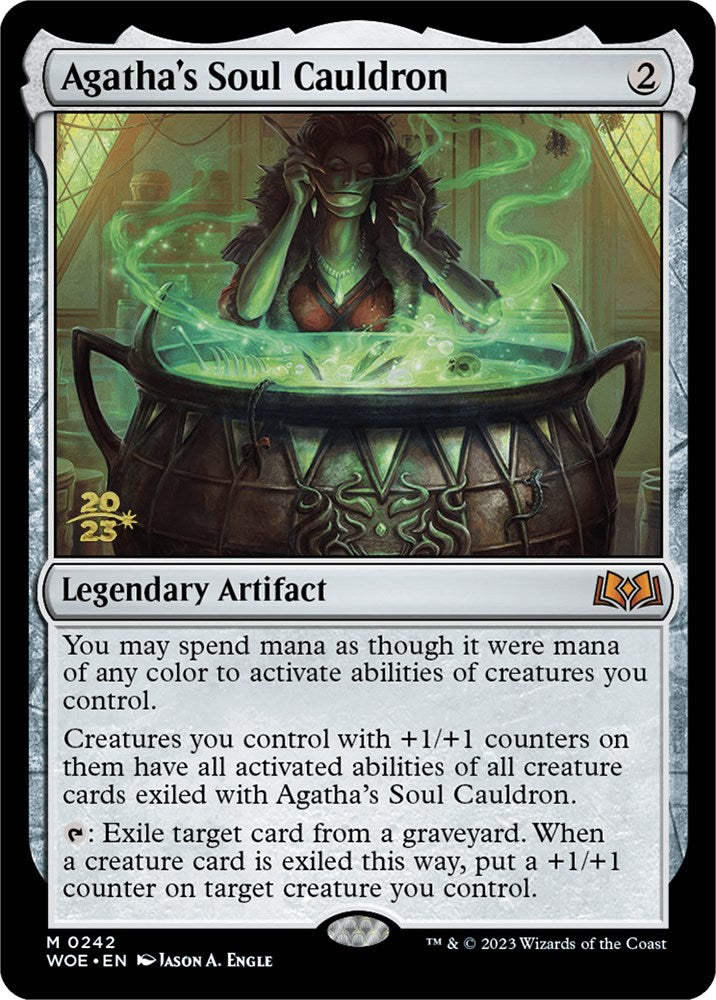 Agatha's Soul Cauldron [Wilds of Eldraine Prerelease Promos] | Cracking-Singles