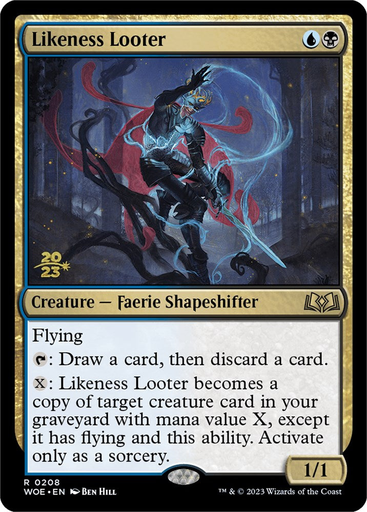 Likeness Looter [Wilds of Eldraine Prerelease Promos] | Cracking-Singles