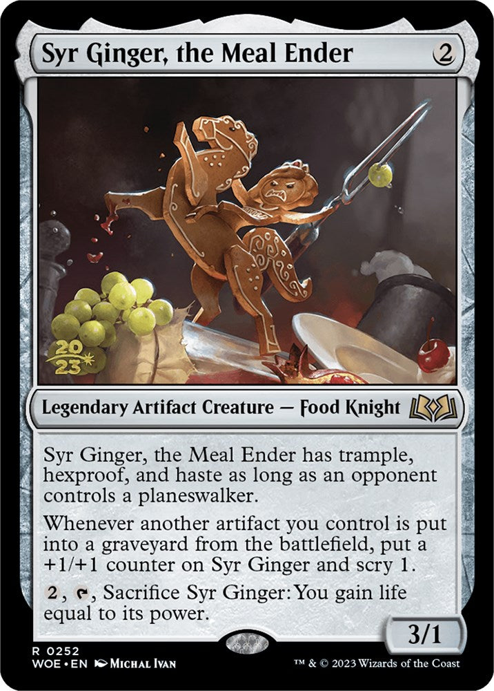 Syr Ginger, the Meal Ender [Wilds of Eldraine Prerelease Promos] | Cracking-Singles