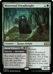 Mosswood Dreadknight // Dread Whispers (Promo Pack) [Wilds of Eldraine Promos] | Cracking-Singles