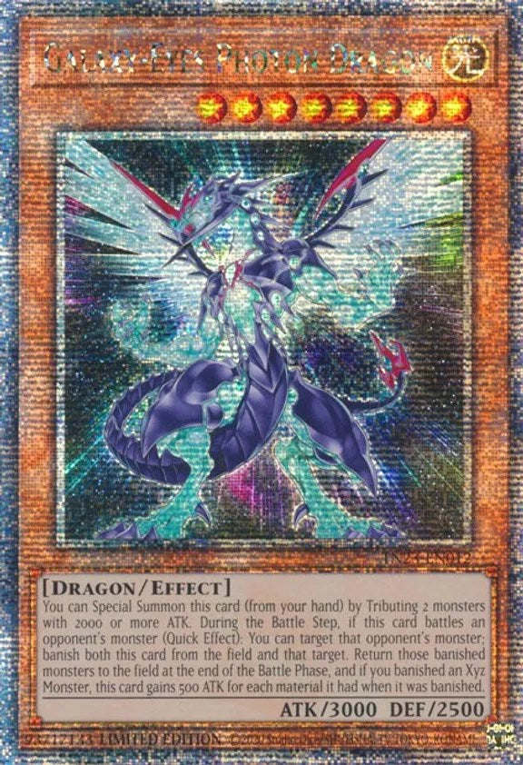 Galaxy-Eyes Photon Dragon [TN23-EN012] Quarter Century Secret Rare | Cracking-Singles