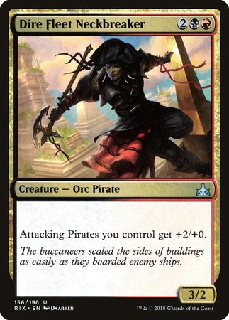 Dire Fleet Neckbreaker [Rivals of Ixalan] | Cracking-Singles