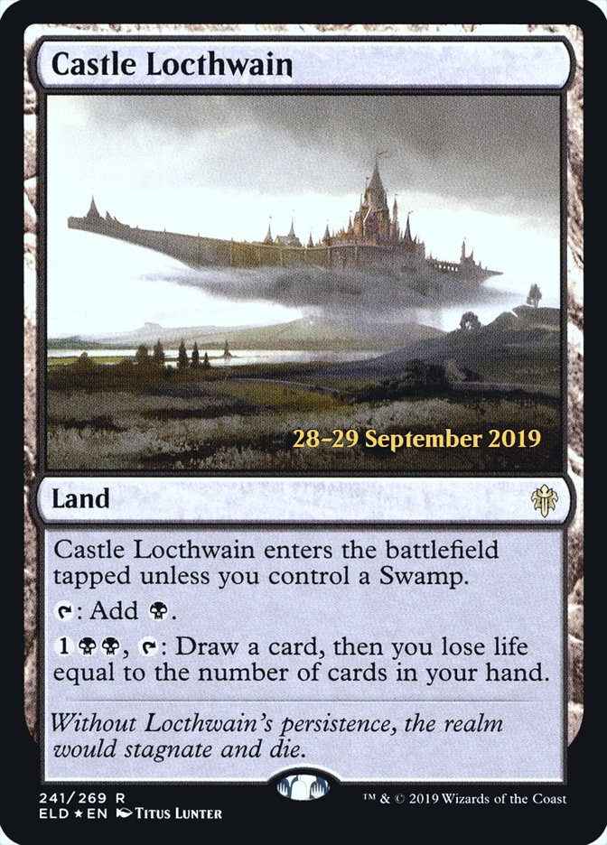 Castle Locthwain  [Throne of Eldraine Prerelease Promos] | Cracking-Singles