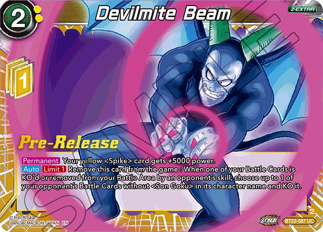 Devilmite Beam (BT22-087) [Critical Blow Prerelease Promos] | Cracking-Singles