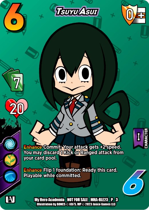 Tsuyu Asui (Regional License Exam 2023) [Regional License Exam] | Cracking-Singles