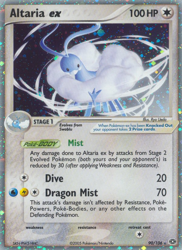 Altaria ex (90/106) [EX: Emerald] | Cracking-Singles