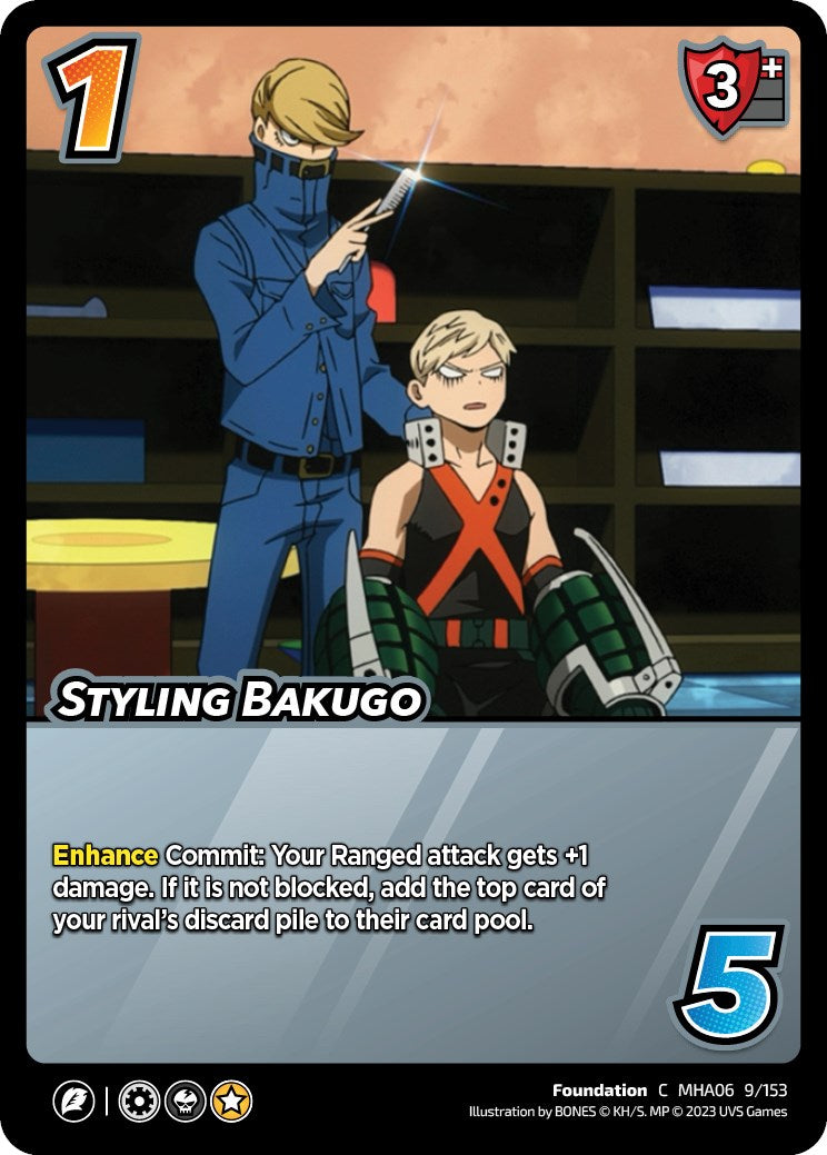 Styling Bakugo [Jet Burn] | Cracking-Singles