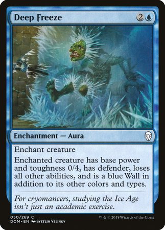 Deep Freeze [Dominaria] | Cracking-Singles