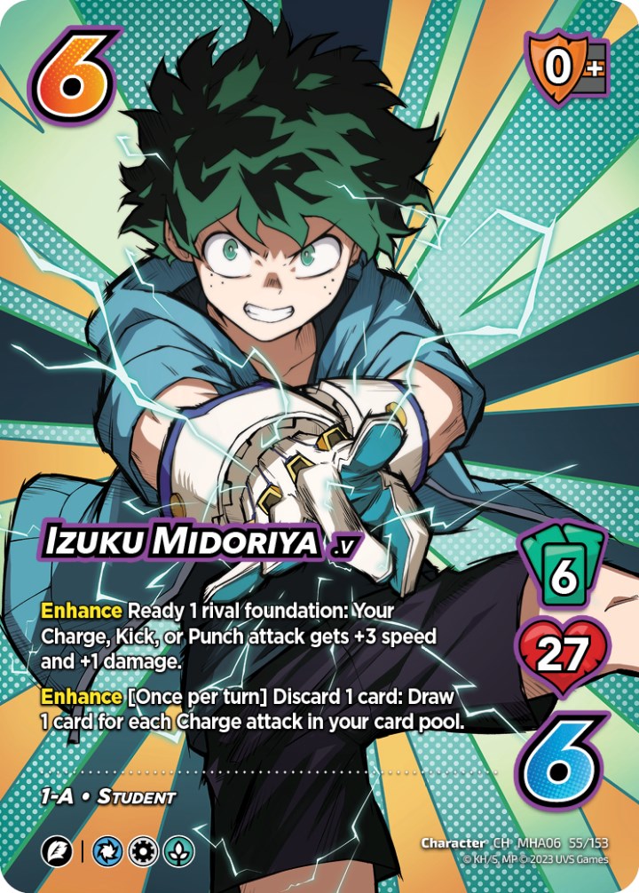 Izuku Midoriya (55/153) [Jet Burn] | Cracking-Singles