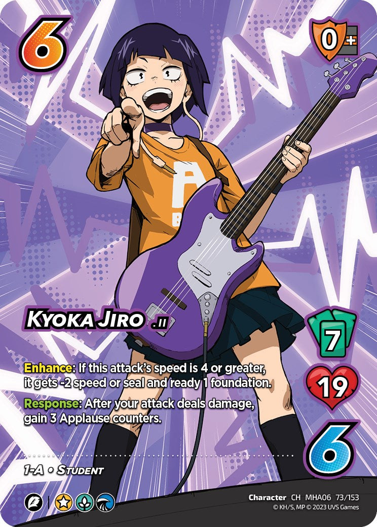 Kyoka Jiro (73/153) [Jet Burn] | Cracking-Singles