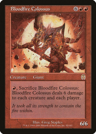 Bloodfire Colossus [Apocalypse] | Cracking-Singles