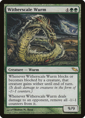 Witherscale Wurm [Shadowmoor] | Cracking-Singles