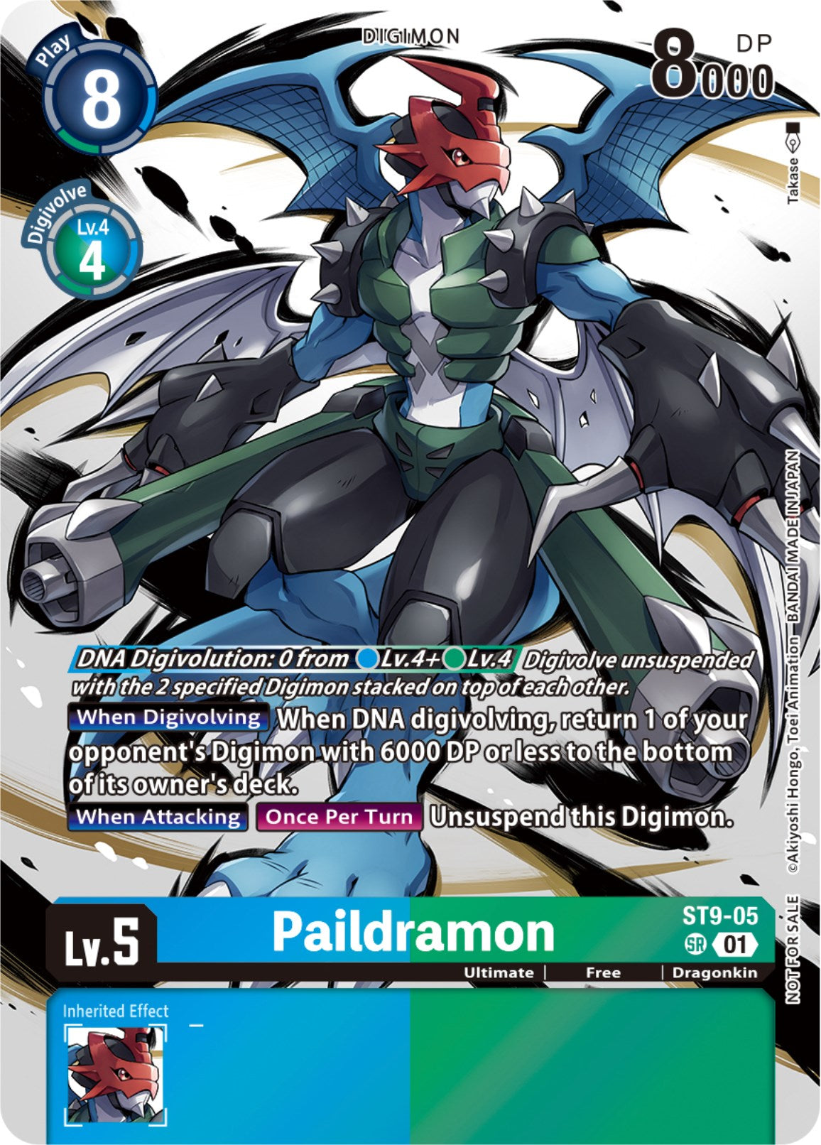 Paildramon [ST9-05] (Tamer Party Pack -The Beginning-) [Starter Deck: Ultimate Ancient Dragon] | Cracking-Singles